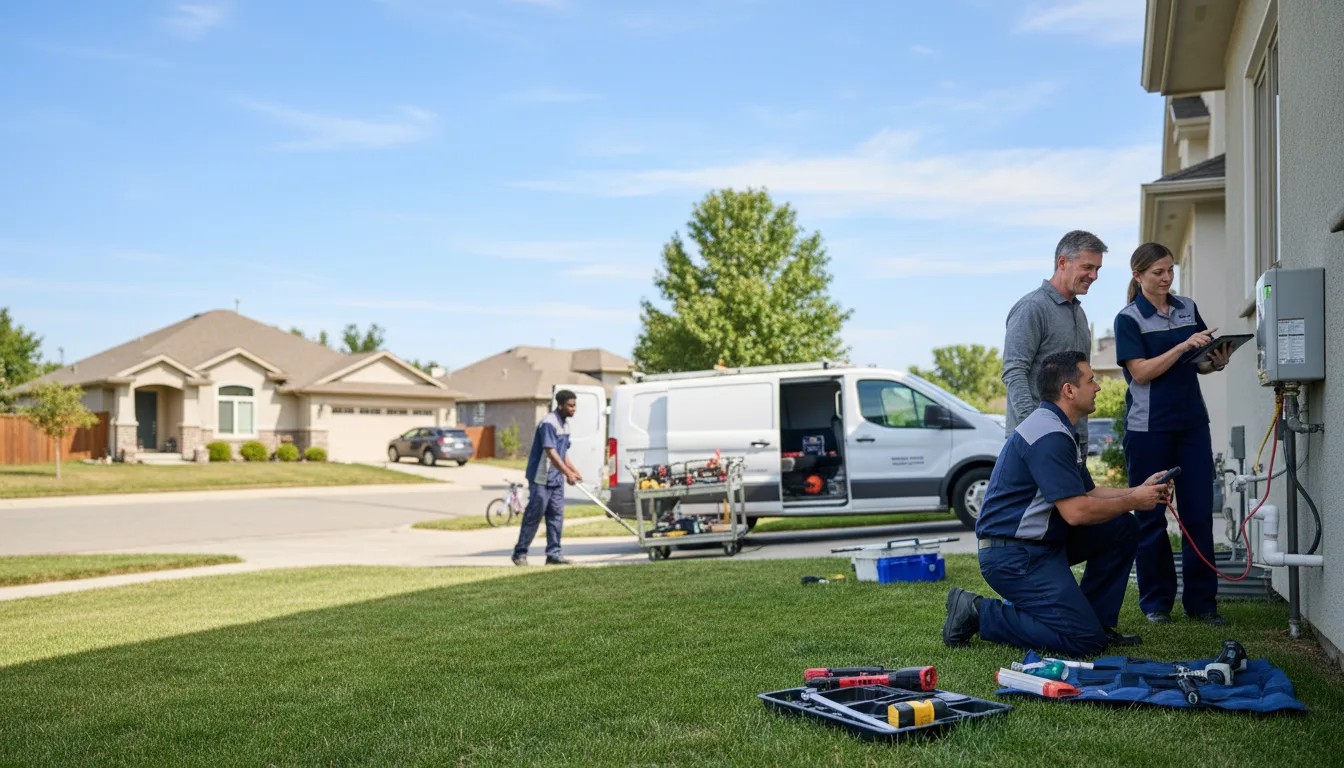 Tankless water heater service in Quincy, PA